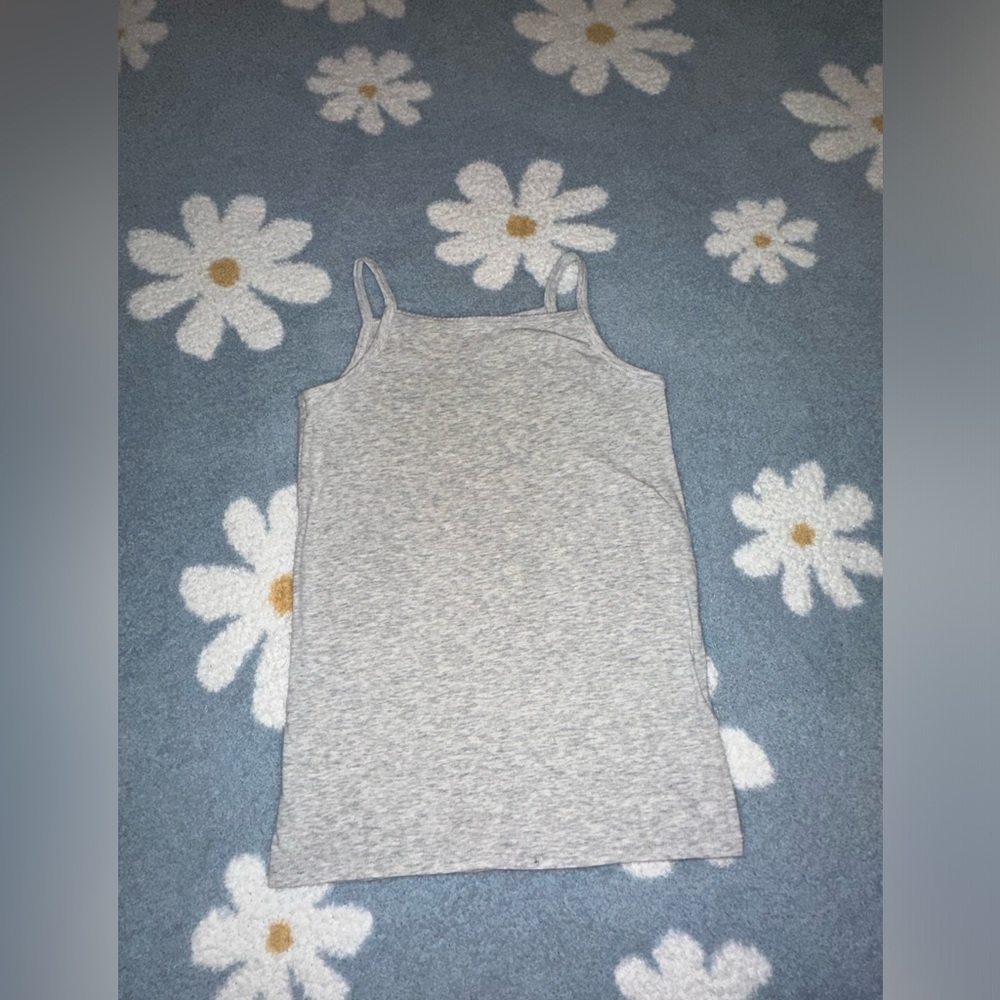 Girls grey tank top, Jumping beans, size 7, never wore